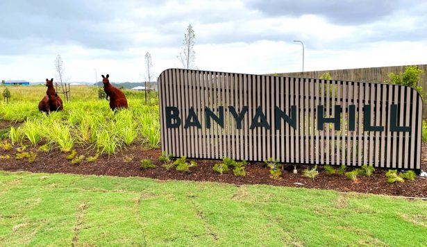 Banyan Hill leaps headlong into the future with new statement artwork.